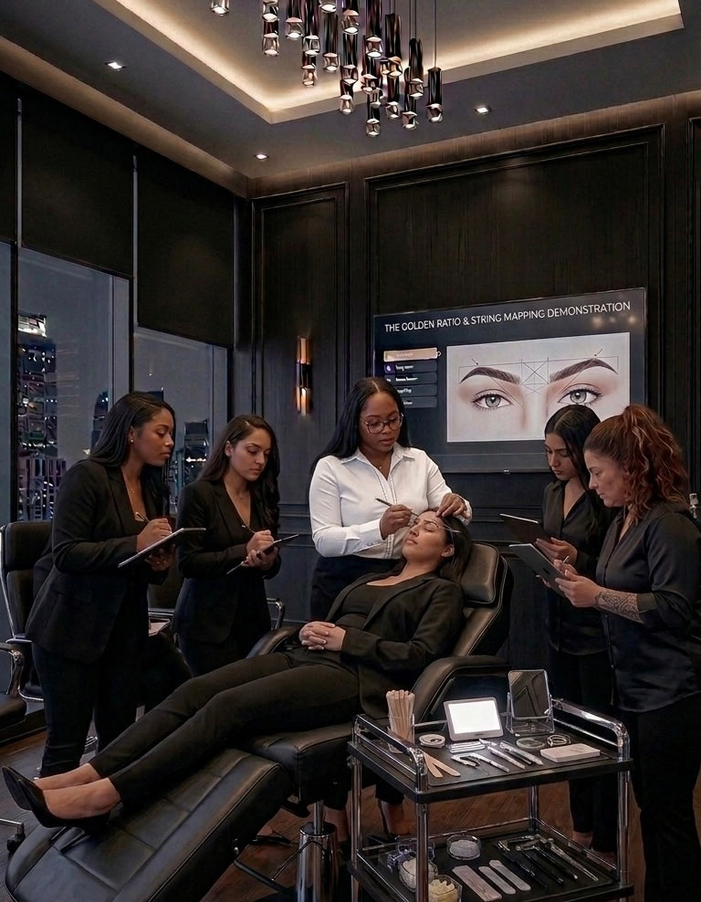 Brows:Lamination, Tint, Wax,& Mapping